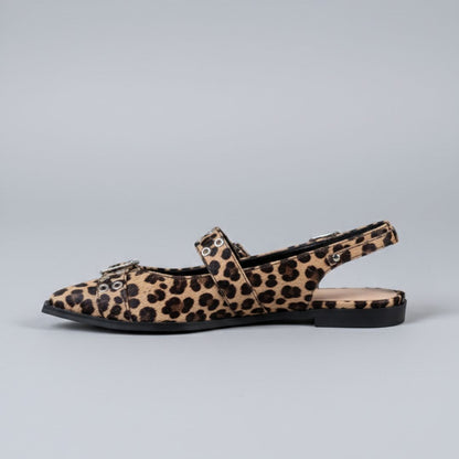 Baletas Chic de Cuero Vegano Punta Fina