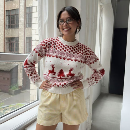 Suéter Navideño Familiar – Christmas Sweater para Parejas, Niños y Mascotas